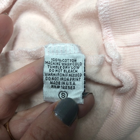 TRULY Madly Deeply Pink Puff Sleeve Sweater, Small - Picture 3 of 6